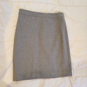 J Crew Wool pencil skirt